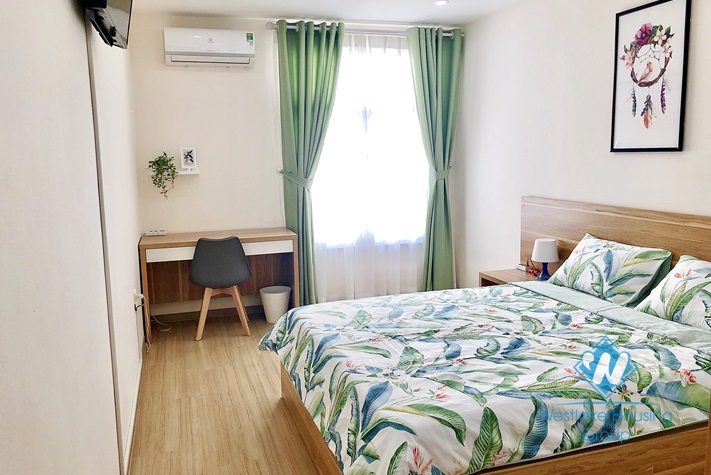 One bedroom apartment with a lot of natural light for rent in Ba Dinh area.